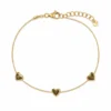 3 Hearts - 02 Heart Bracelet + Pendant (SAVE Extra Rs.250)