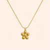 Flower pendent - 01 Floral Bracelet + Pendant (SAVE Extra Rs.300)