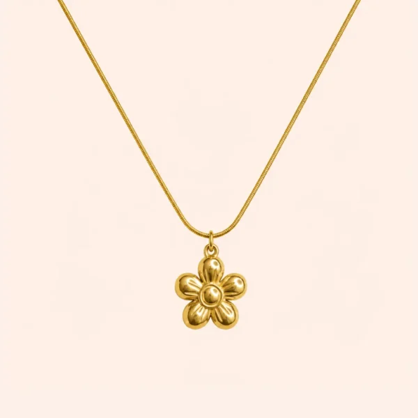 Flower pendent - 01 Floral Bracelet + Pendant (SAVE Extra Rs.300)