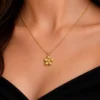 Flower pendent - 4 Floral Bracelet + Pendant (SAVE Extra Rs.300)