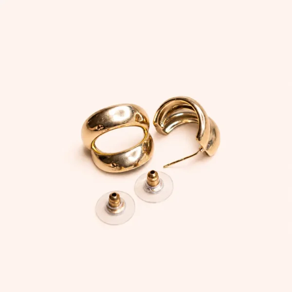 Round Earing 2 Rounded Tops
